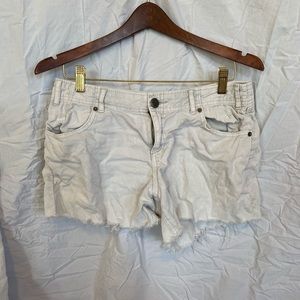 Free People chord shorts